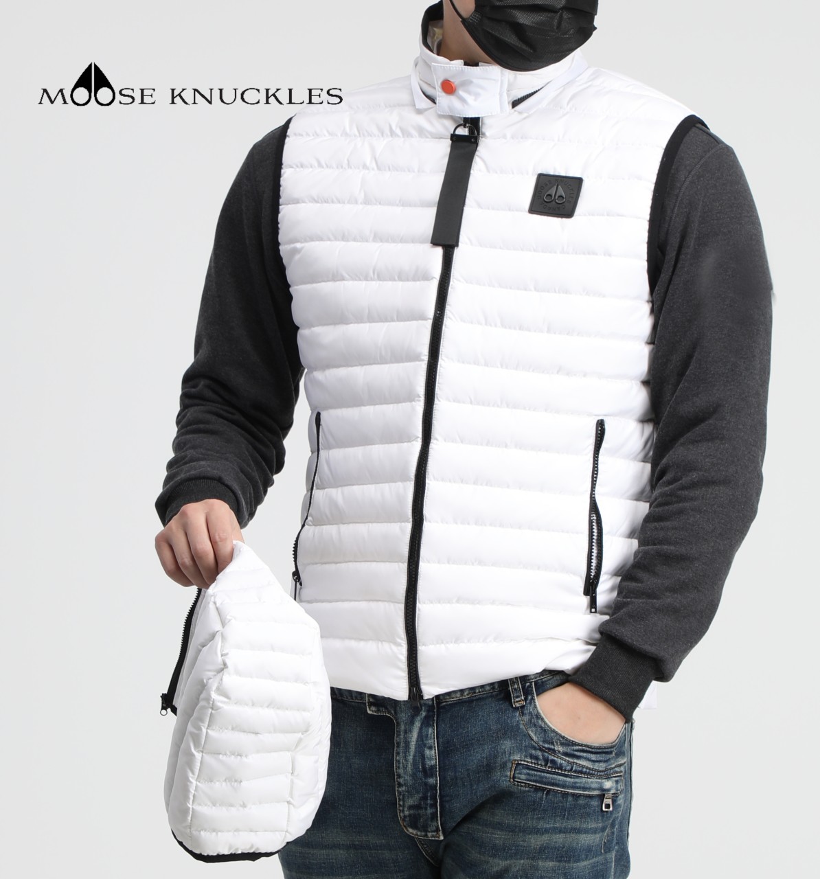 MOOSE KNUCKLES 조끼 패딩 NO134 (국내배송)