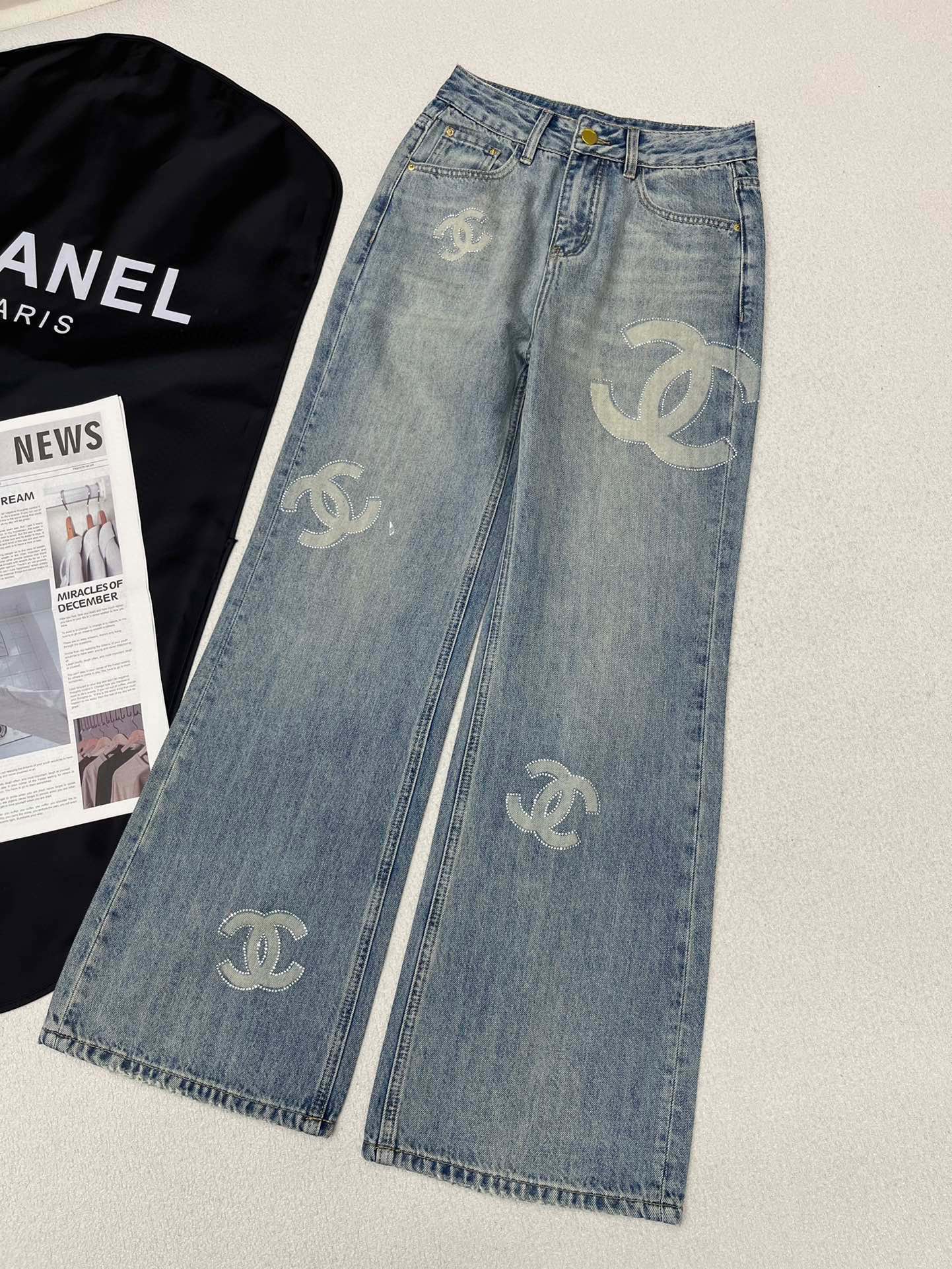 CHANEL 샤넬 여성 팬츠